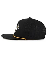 American Needle Men's Black Pittsburgh Penguins Buxton Pro Tech Adjustable Hat