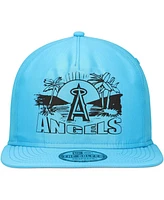 New Era Men's Blue Los Angeles Angels Neon Golfer Snapback Hat