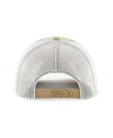 '47 Brand Men's Khaki Cincinnati Reds Ridgewood Trucker Adjustable Hat