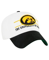 '47 Brand Men's White Iowa Hawkeyes Gridiron Clean Up Adjustable Hat