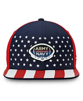 Fanatics Men's Navy/Red Army Black Knights vs. Navy Midshipmen Americana Adjustable Snapback Hat