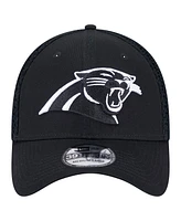 New Era Men's Black Carolina Panthers Main Neo 39THIRTY Flex Hat