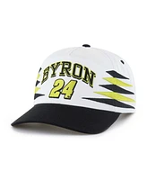 '47 Brand Men's White William Byron Diamond Cut Hitch Adjustable Hat