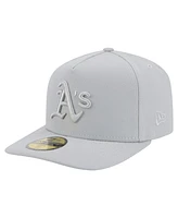 New Era Men's Gray Athletics Colorpack 59FIFTY Fitted Hat