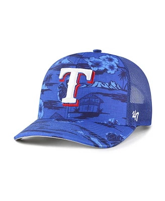 '47 Brand Men's Blue Texas Rangers Fiji Trucker Adjustable Hat