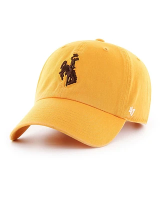 '47 Brand Men's Gold Wyoming Cowboys Vintage Clean Up Adjustable Hat