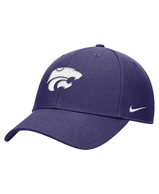 Nike Big Boys and Girls Purple Kansas State Wildcats 2024 Sideline Club Adjustable Hat