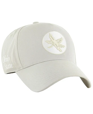 '47 Brand Men's Cream Ohio State Buckeyes Foundation Offside Adjustable Hat