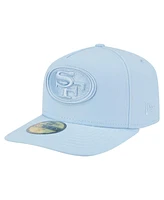 New Era Men's Light Blue San Francisco 49ers Color Pack 59FIFTY Fitted Hat