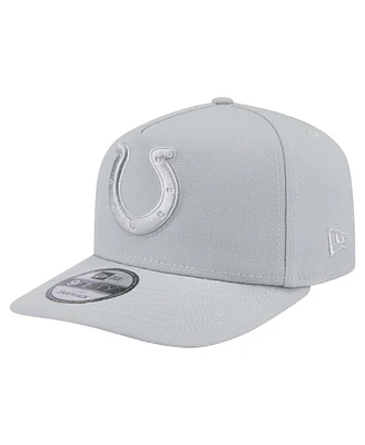 New Era Men's Gray Indianapolis Colts Color Pack 9FIFTY Snapback Hat