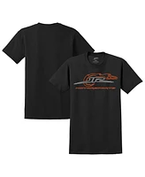 Jr Motorsports Official Team Apparel Men's Black Neon Logo T-Shirt