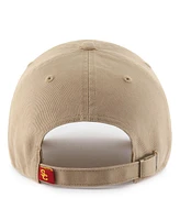 '47 Brand Men's Khaki Usc Trojans Clean Up Adjustable Hat
