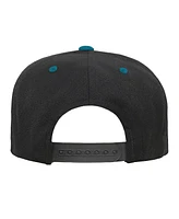 Outerstuff Big Boys and Girls Black Jacksonville Jaguars Team Color Pop Flatbrim Snapback Hat