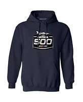 Checkered Flag Sports Men's Navy Daytona International Speedway 2025 500 Pullover Hoodie