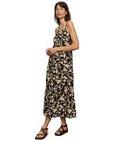 Sanctuary Women's Cotton Tiered Picot Maxi Dress