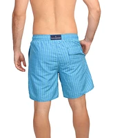 Tailorbyrd Men's Abstract Geo Swim Shorts