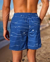 Cupshe Women's Men's Laguna Palms Tropical Board Shorts