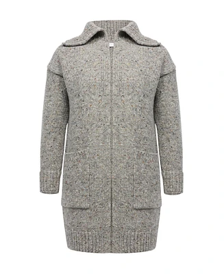 Celtic & Co. Women's Donegal Longline Coatigan