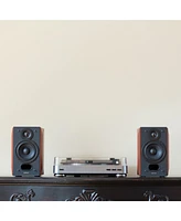 Edifier Bookshelf Speakers, 2-way Speakers with Built-in Wall-Mount Bracket - Needs amplifier or receiver to operate