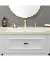 2 Handle Bathroom Sink Faucet