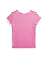 Polo Ralph Lauren Big Girls Pony Logo Jersey T-Shirt