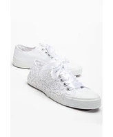 Shelby Low Top Lace Bridal Sneakers