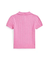 Polo Ralph Lauren Toddler and Little Girls Mini-Cable Sweater