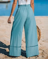 Cupshe Women's Tranquil Bay Pants