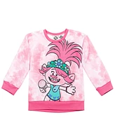 Trolls Toddler Girls DreamWorks Poppy Fleece Sweatshirt and Leggings Outfit Set
