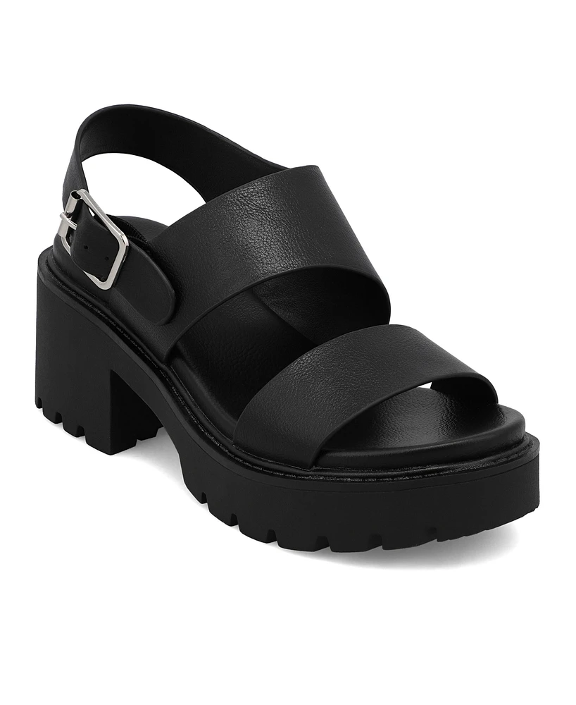 Mia Women's Sheska Block Heel Sandals