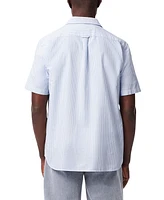 Lacoste Men's Raye Short Sleeve Button-Front Shirt