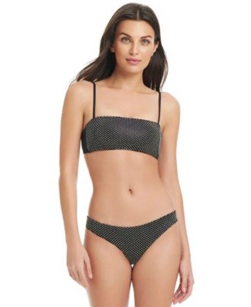 Red Carter Womens Straight Bikini Top Bikini Bottoms