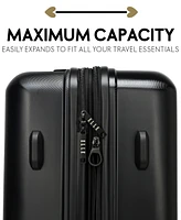 Elle Expedition 3-Piece Expandable Retro Spinner Luggage Set