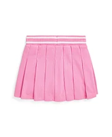 Polo Ralph Lauren Toddler and Little Girls Pleated Jersey Skort