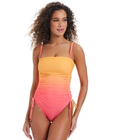 Bar Iii Women's Day Club Ombre One-Piece Swimsuit, Exclusively at Macy's