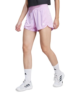 adidas Women's Pacer Knit High-Rise Training Shorts