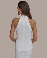 Donna Karan New York Women's Button-Front Halter Vest