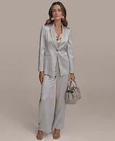 Donna Karan New York Women's Satin One-Button Blazer