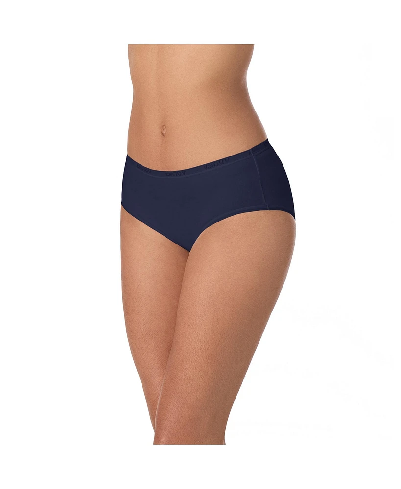 Dkny Women's Cotton Modal Brief 3 Pack.- DK8465P3
