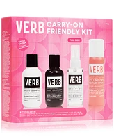 Verb 4-Pc. Carry-On Friendly Hair-Care Set
