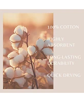 Linery & Co. Luxurious Cotton Decorative 4-Piece Bath Towel Set