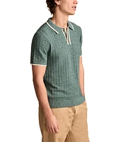 Lucky Brand Men's Short Sleeve Tipped Polo Sweater