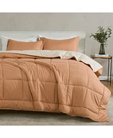 Linery & Co. All Season Down Alternative Reversible Comforter Set