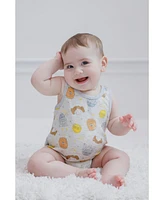 Star Wars Baby Girls C-3PO Princess Leia Chewbacca R2 D2 Bodysuit and Romper Newborn to