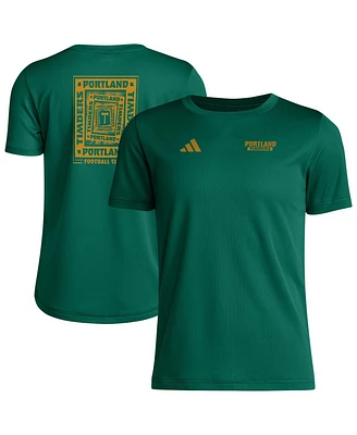 Adidas Big Boys and Girls Green Portland Timbers Local Wrap T-Shirt