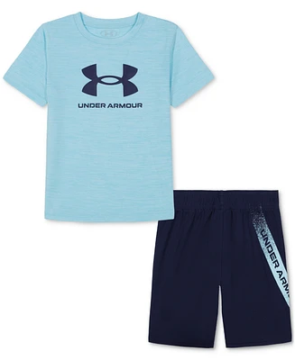 Under Armour Toddler & Little Boys Tech Fade T-Shirt Shorts, 2 Piece Set