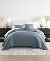 ienjoy Home Stripe Stitch -Pc. Quilt Set