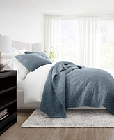 ienjoy Home Floral Stitch -Pc. Quilt Set