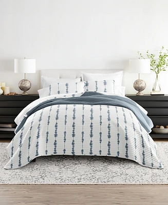 ienjoy Home Shibori Reversible -Pc. Quilt Set