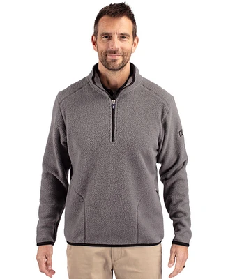 Cutter & Buck Men's Cascade Eco Fleece Quarter Zip Jacket